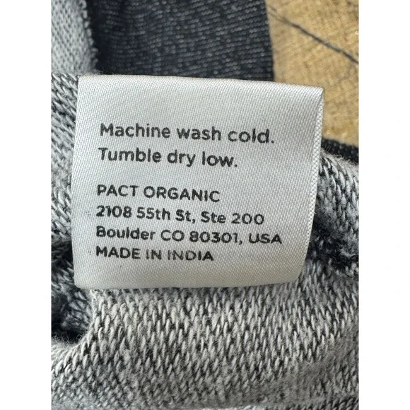 Pact Organic T Shirt Dress Womens Small Organic Cotton Sleeveless Gray - Picture 6 of 8